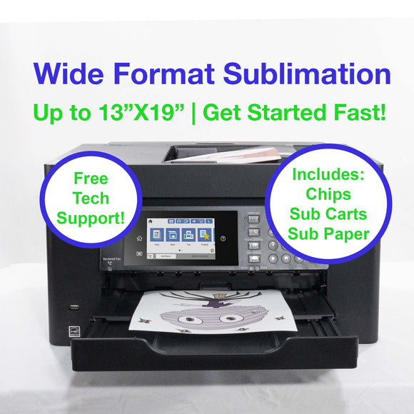 Sublimation Printer Kit Non OEM XP4105 Starter Kit with Refillable